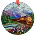 thumbnail image 1 of Custom Alaska Train Trip Ornament |Faux |Unique Train Ride Souvenir |Vacation Travel Gift | Holiday Christmas, Holiday Keepsake, Xmas Tree Hanging Decoration, Seasonal Gift Idea, C, 1 of 5