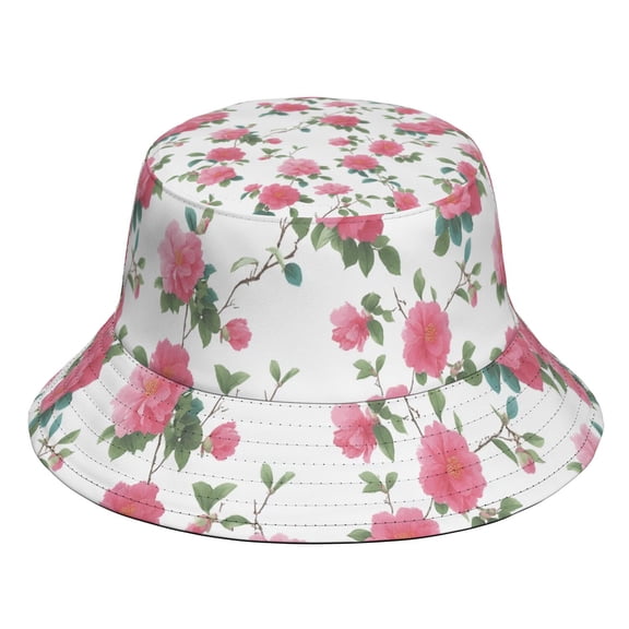 Custom All-Over Print Bucket Hat, Personalized Acrylic Fisherman Hat, Soft and Warm Casual Outdoor Cap for Daily Wear