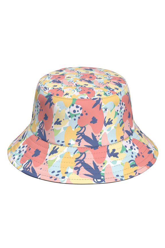Custom All-Over Print Bucket Hat, Personalized Acrylic Fisherman Hat, Soft and Warm Casual Outdoor Cap for Daily Wear