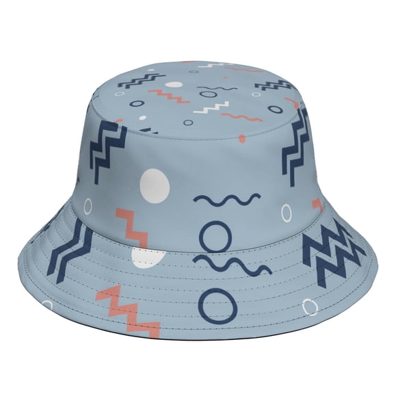Custom All-Over Print Bucket Hat, Personalized Acrylic Fisherman Hat, Soft and Warm Casual Outdoor Cap for Daily Wear