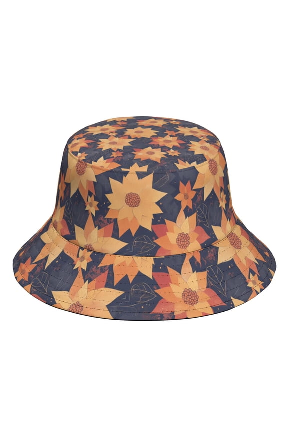 Custom All-Over Print Bucket Hat, Personalized Acrylic Fisherman Hat, Soft and Warm Casual Outdoor Cap for Daily Wear