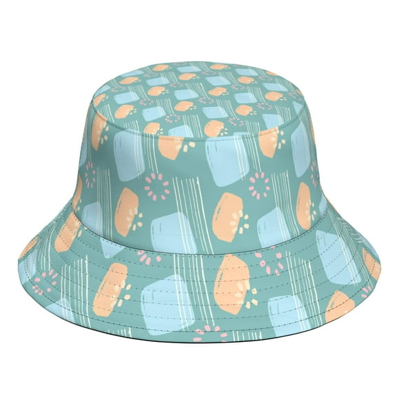 Custom All-Over Print Bucket Hat, Personalized Acrylic Fisherman Hat, Soft and Warm Casual Outdoor Cap for Daily Wear
