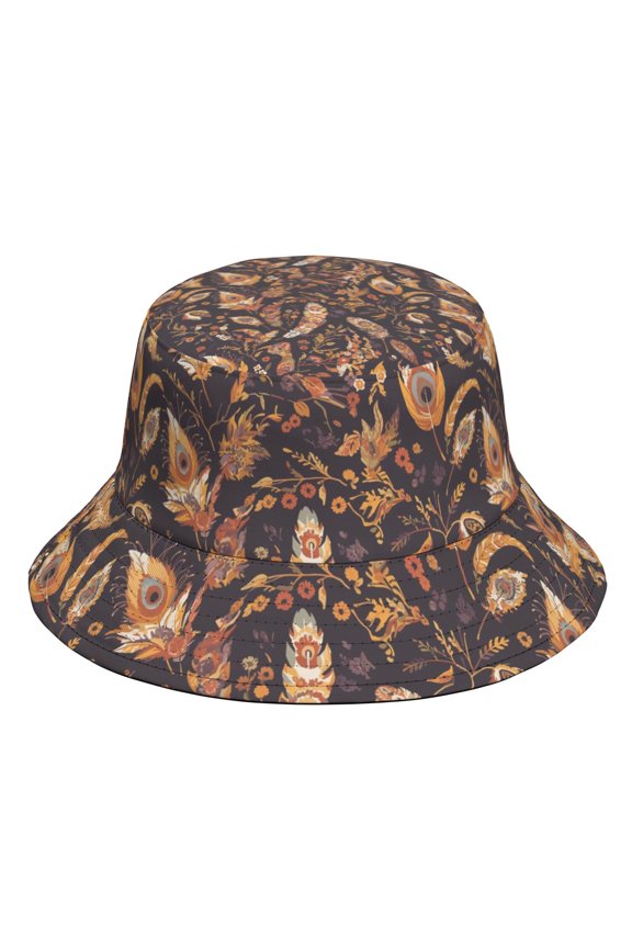 Custom All-Over Print Bucket Hat, Personalized Acrylic Fisherman Hat, Soft and Warm Casual Outdoor Cap for Daily Wear