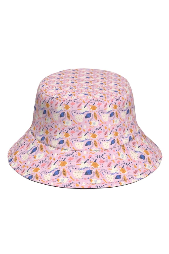 Custom All-Over Print Bucket Hat, Personalized Acrylic Fisherman Hat, Soft and Warm Casual Outdoor Cap for Daily Wear