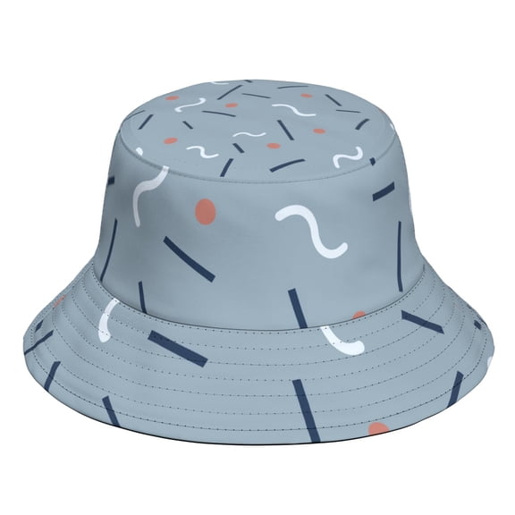 Custom All-Over Print Bucket Hat, Personalized Acrylic Fisherman Hat, Soft and Warm Casual Outdoor Cap for Daily Wear