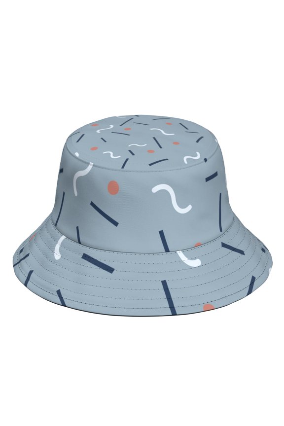Custom All-Over Print Bucket Hat, Personalized Acrylic Fisherman Hat, Soft and Warm Casual Outdoor Cap for Daily Wear