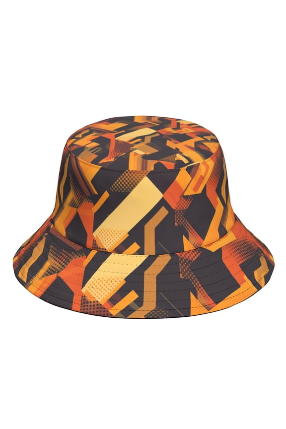 Custom All-Over Print Bucket Hat, Personalized Acrylic Fisherman Hat, Soft and Warm Casual Outdoor Cap for Daily Wear