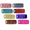 thumbnail image 1 of Custom Aluminum Luggage Tags - Personalized & Engraved to Your Specifications - See "About This Item" Below For Engraving Instructions (Per Tag), 1 of 6
