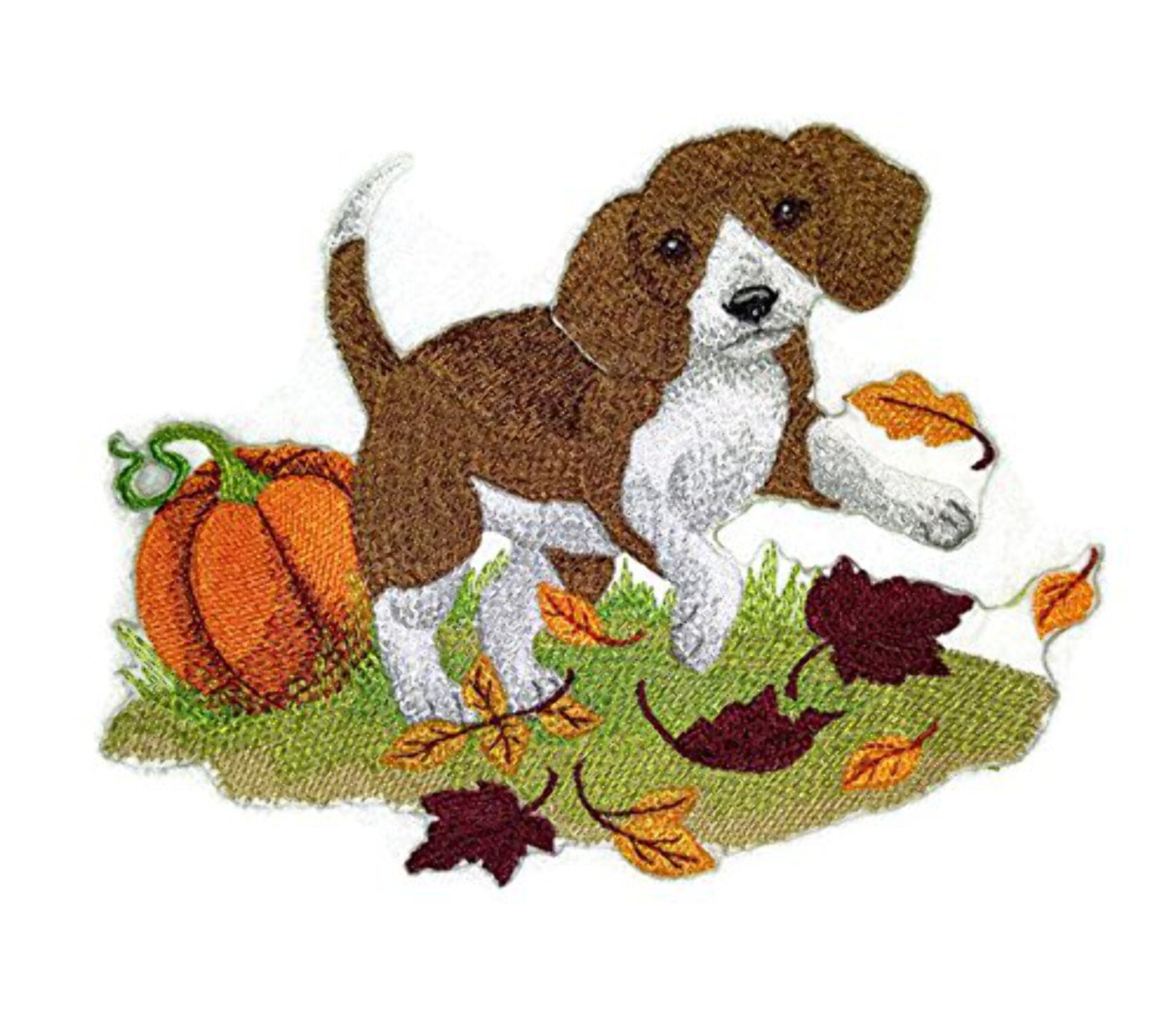 Custom And Unique Autumn[ Barques More In Autumn ]Embroidered Iron on/Sew patch [5x"6.42"]