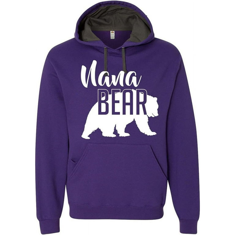 Custom Apparel House Nana Bear Hoodie Grandma Mom Women Family