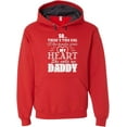 thumbnail image 1 of Custom Apparel House So Theres This Girl who Kinda Stole My Heart she Calls me Daddy Hoodie Adult Men's Sweatshirt Fiery Red, 1 of 4