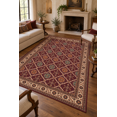 Antique Agra Jail Area Rug Non-Slip Low Pile Traditional Modern Rug ...