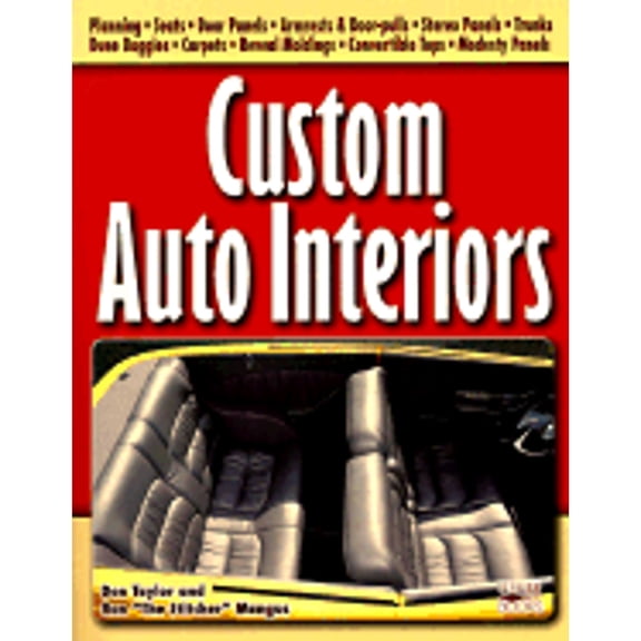Pre-Owned Custom Auto Interiors (Paperback) 1555611400 9781555611408