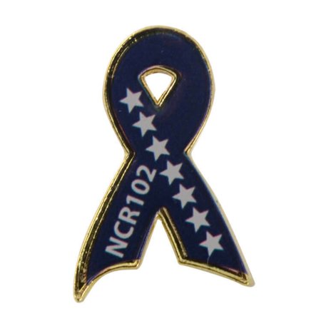 Custom Awareness Ribbon Lapel Pins: Custom Ribbon Lapel Pin