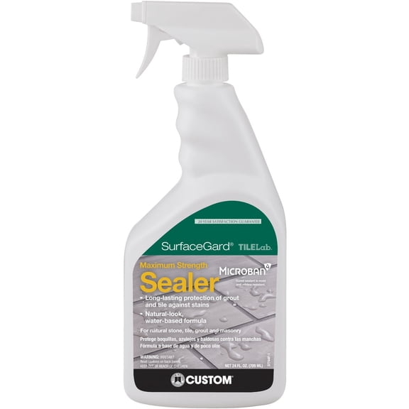 Custom Building Products Surface Gard Sealer - Clear - 24 Oz Exterior Wood Surfaces, UV-Resistant Formula