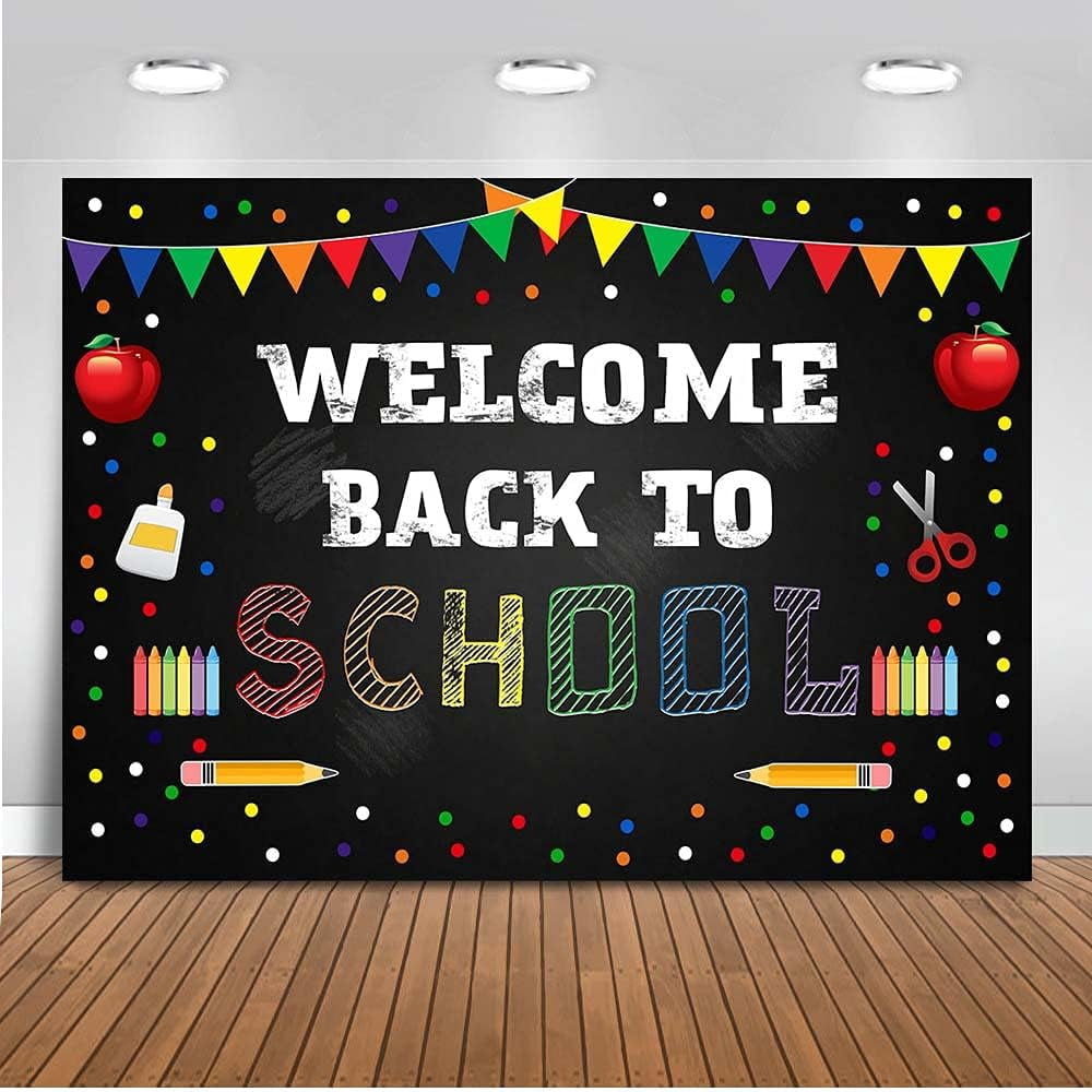 Custom Back to School Backdrop 7x5ft First Day of School Photo ...