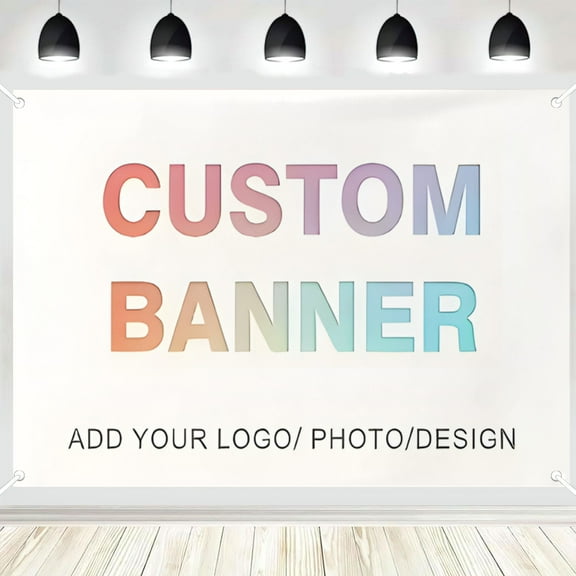 Custom Backdrop 7x5 ft, Personalized Birthday Background, Upload Picture Text Banner for Event Birthday Baby Shower Bridal Shower Party Photography Supplies Decor