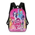 thumbnail image 1 of Custom Backpack My Little Pony 17-Inch Anime Backpack Laptop Backpack Lightweight Water-Resistant Spacious for Work Or School, 1 of 9
