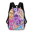 thumbnail image 1 of Custom Backpack My Little Pony 17-Inch Anime Backpack Laptop Backpack Lightweight Water-Resistant Spacious for Work Or School, 1 of 9