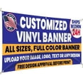 thumbnail image 1 of Custom Banner & Signs – Personalized Vinyl Banner for Outdoor Events, Birthdays, Welcome Home, Business, Grand Openings & Celebrations – Durable, Customizable Banners for All Occasions, 1 of 5