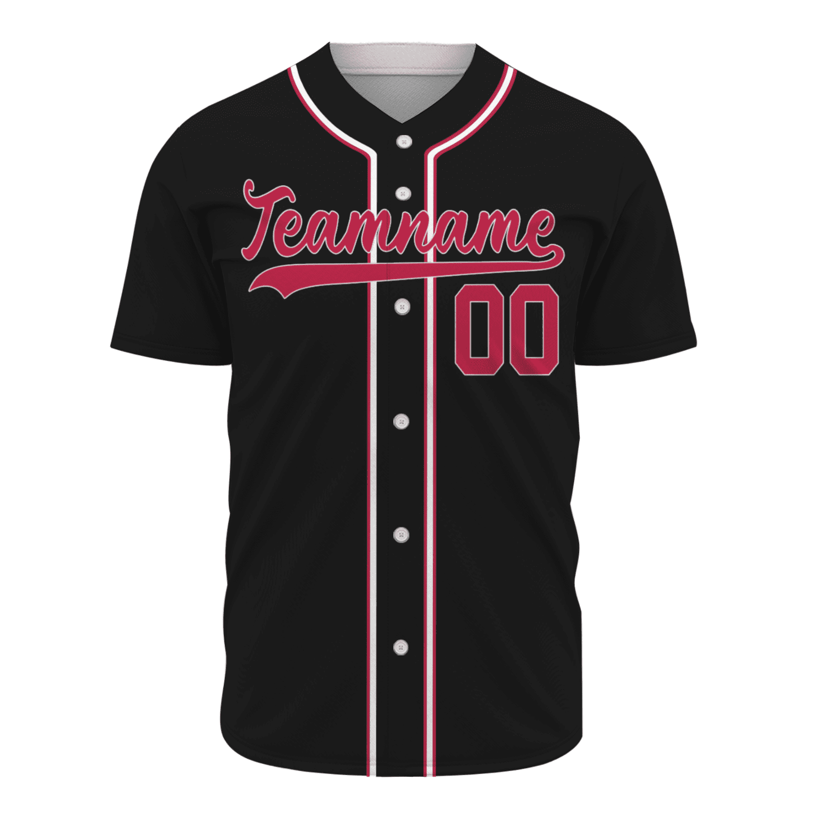 Custom Baseball Jersey Personalized Softball Button Down Shirt Stitched Name Team Number Sports Fan Jersey Walmart