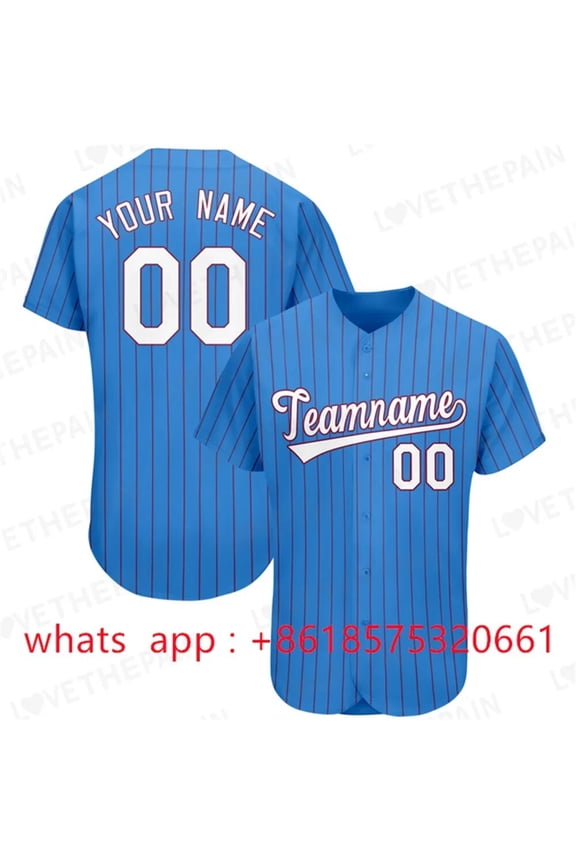 Custom Baseball Jerseys 90s Street Hip-Hop Sweat-Absorbent Softball Uniform Short-Sleeve C