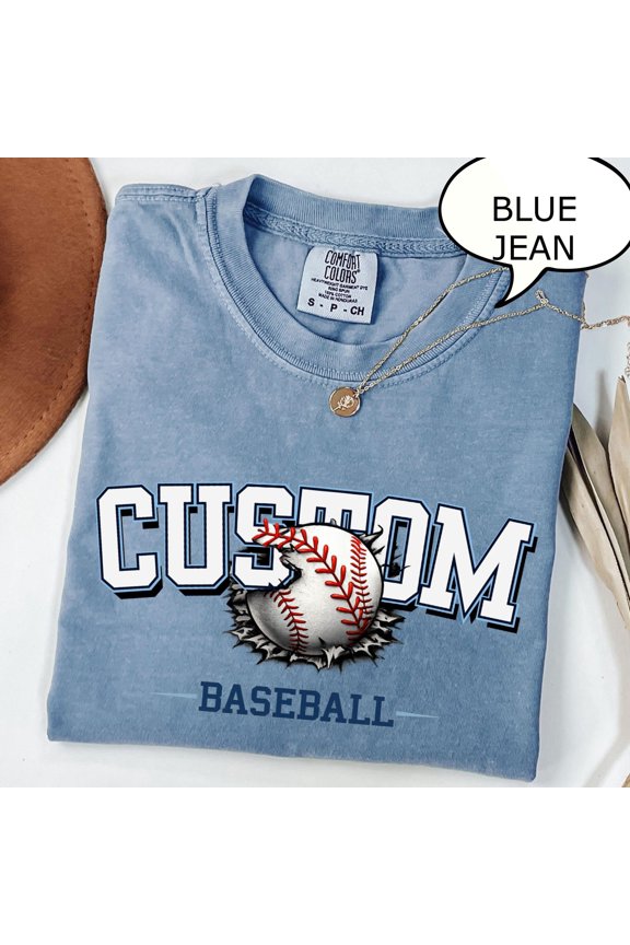 Custom Baseball TShirt Personalized Player Shirt