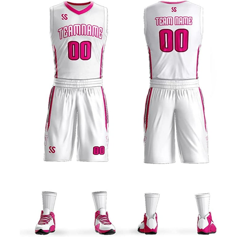 Custom basketball jerseys and shorts clearance