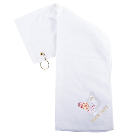 Custom Basketball Towels, Sports Towels, Personalized Basketball Towels for Teams - Basket