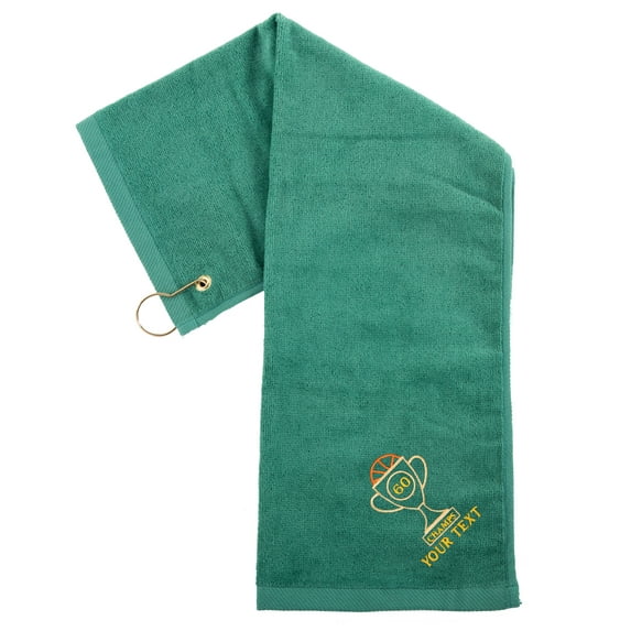 Custom Basketball Towels, Sports Towels, Personalized Basketball Towels for Teams - Trophy