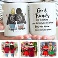 thumbnail image 1 of Custom Best Friend Mugs for Women, Choose Name Personalized Halloween Mug Friendship Coffee Mug for Bestie BFF, Galantine's Day Gift,Halloween Party Gifts Idea 11/15 oz, 1 of 4