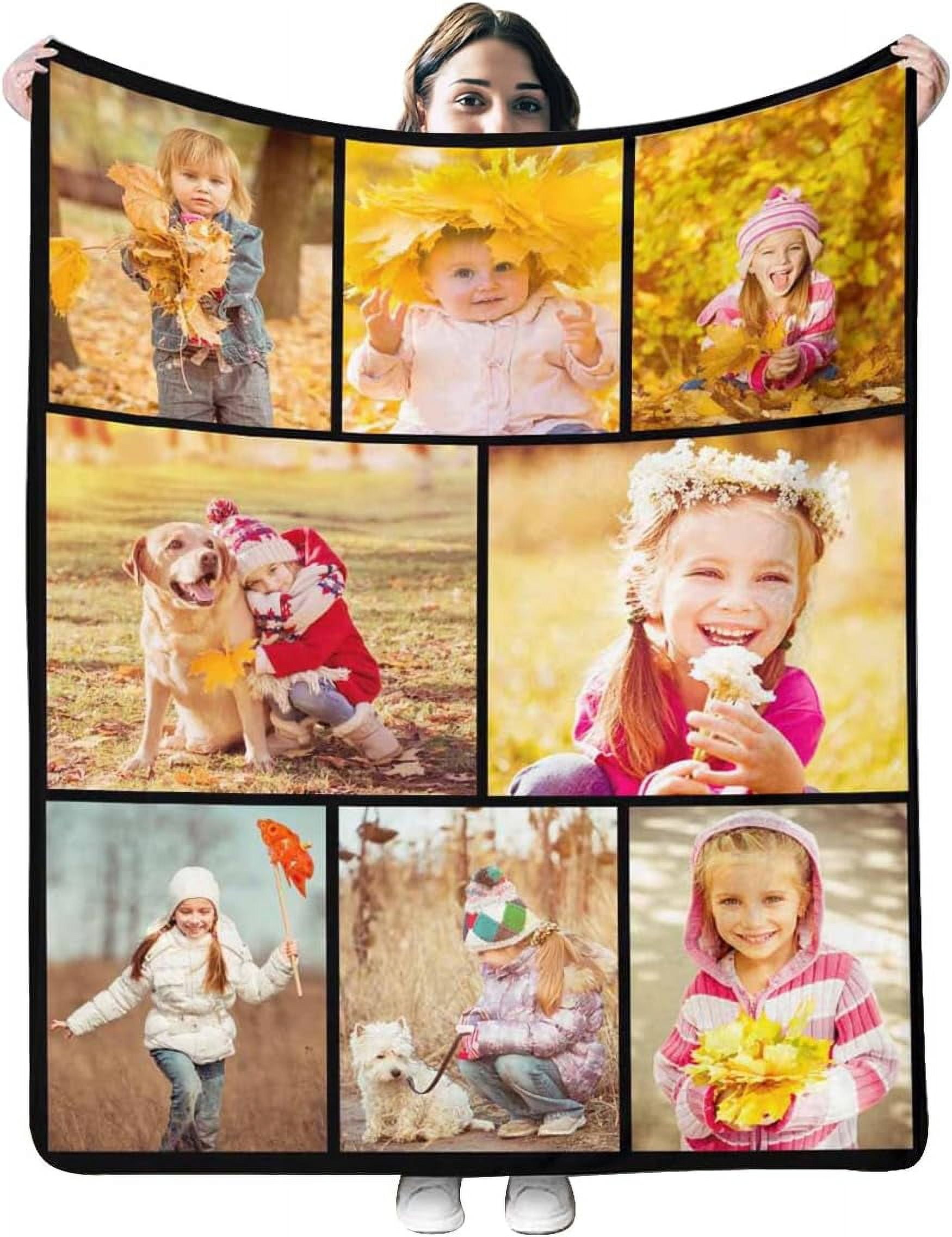 Custom Best Friends Blanket for Women Personalized Blanket with Photos