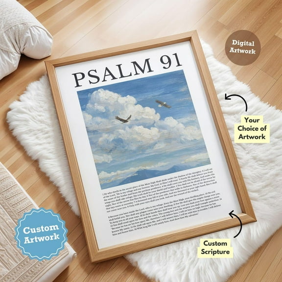 Custom Bible Verse Printable Wall Art, Custom Scripture Print, Christian Wall Art Gift, Personalised Christian Poster Digital Wall Decor, Stretched Canvas Size 8x12