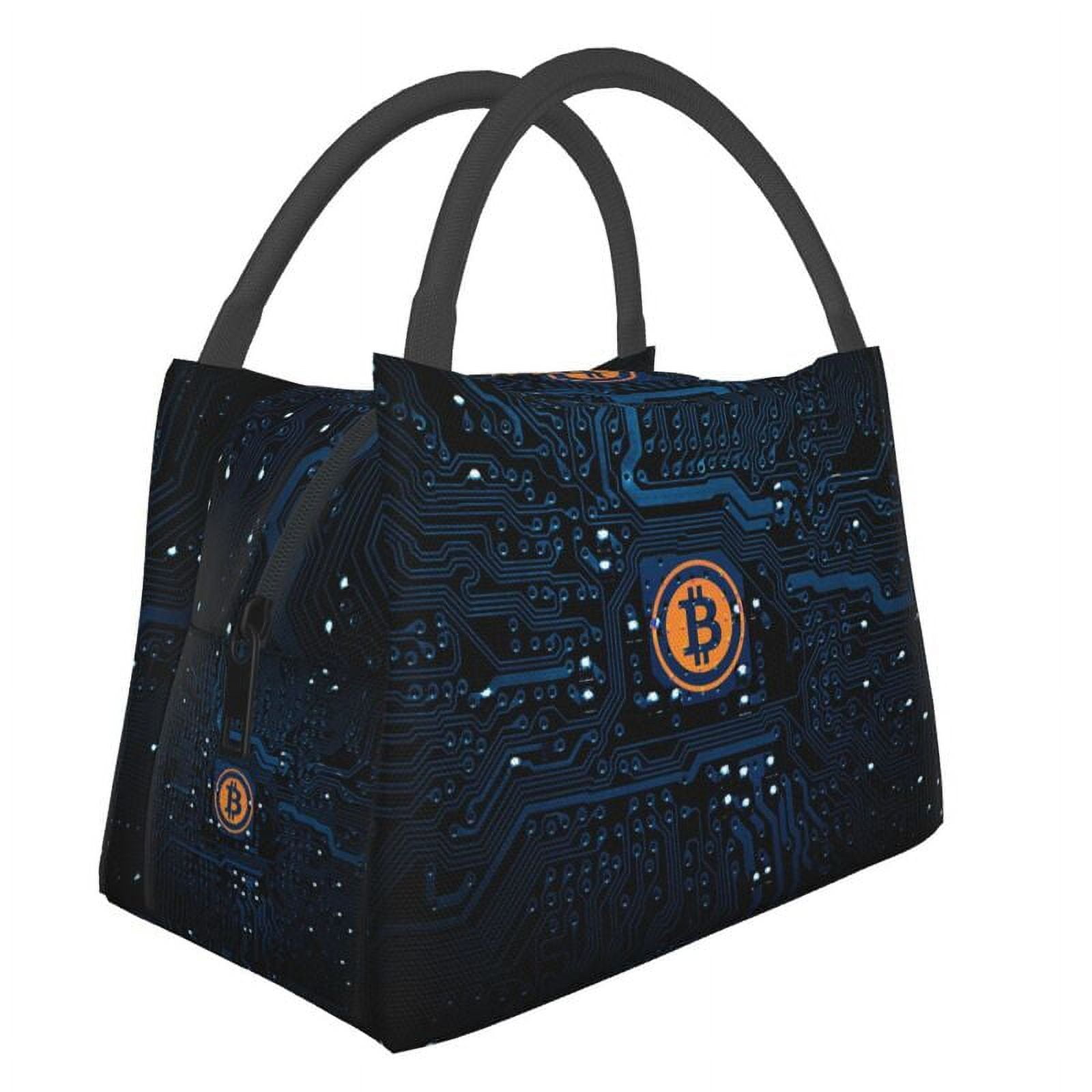 Custom Binance Crypto Cryptocurrency Lunch Bag Men Women Cooler Warm  Insulated Lunch Box for Work Pinic or Travel Lunch Bag - Walmart.com