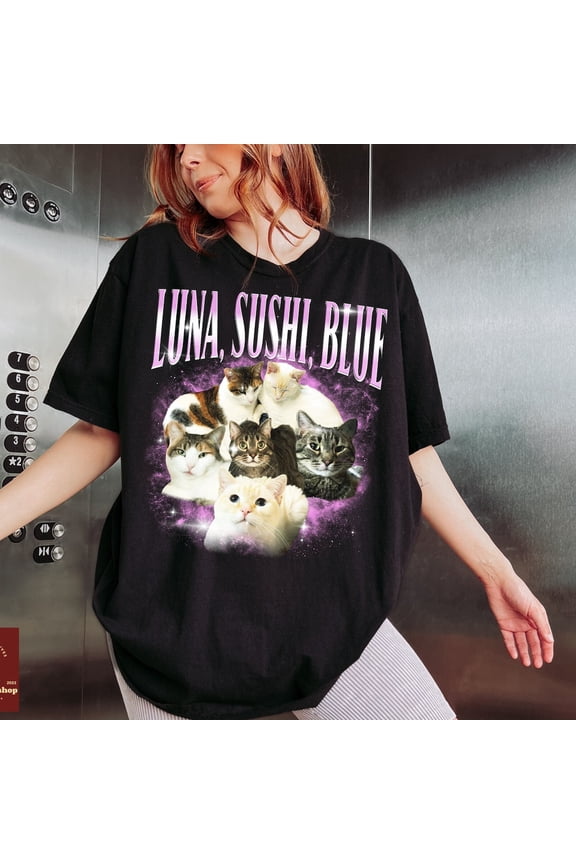 Custom Birthday Animal Shirt, Personalized Age With Name Birthday T-Shirt, Black Color