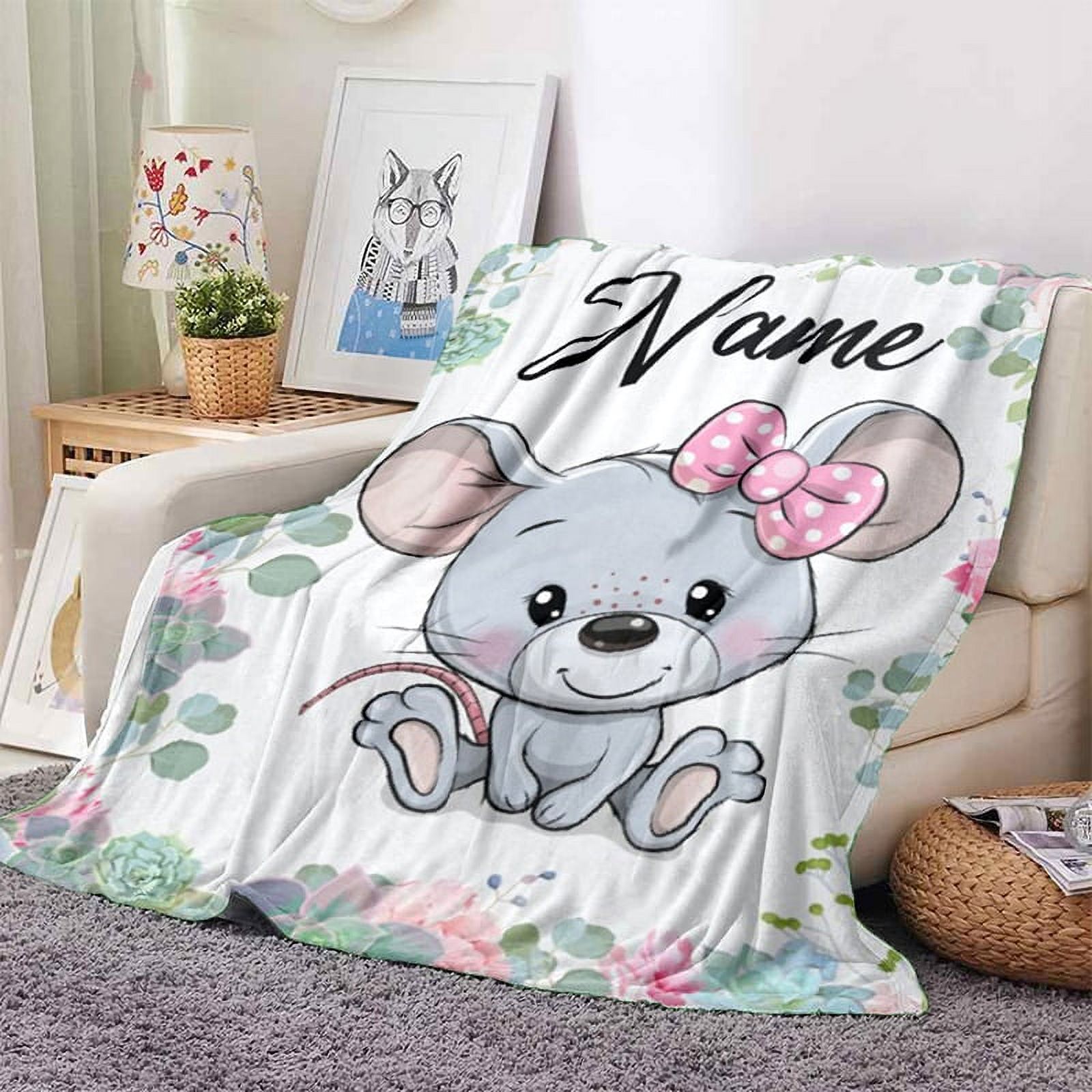 Custom Blanket Custom Name Blanket Teens Girl Boy Personalized Family
