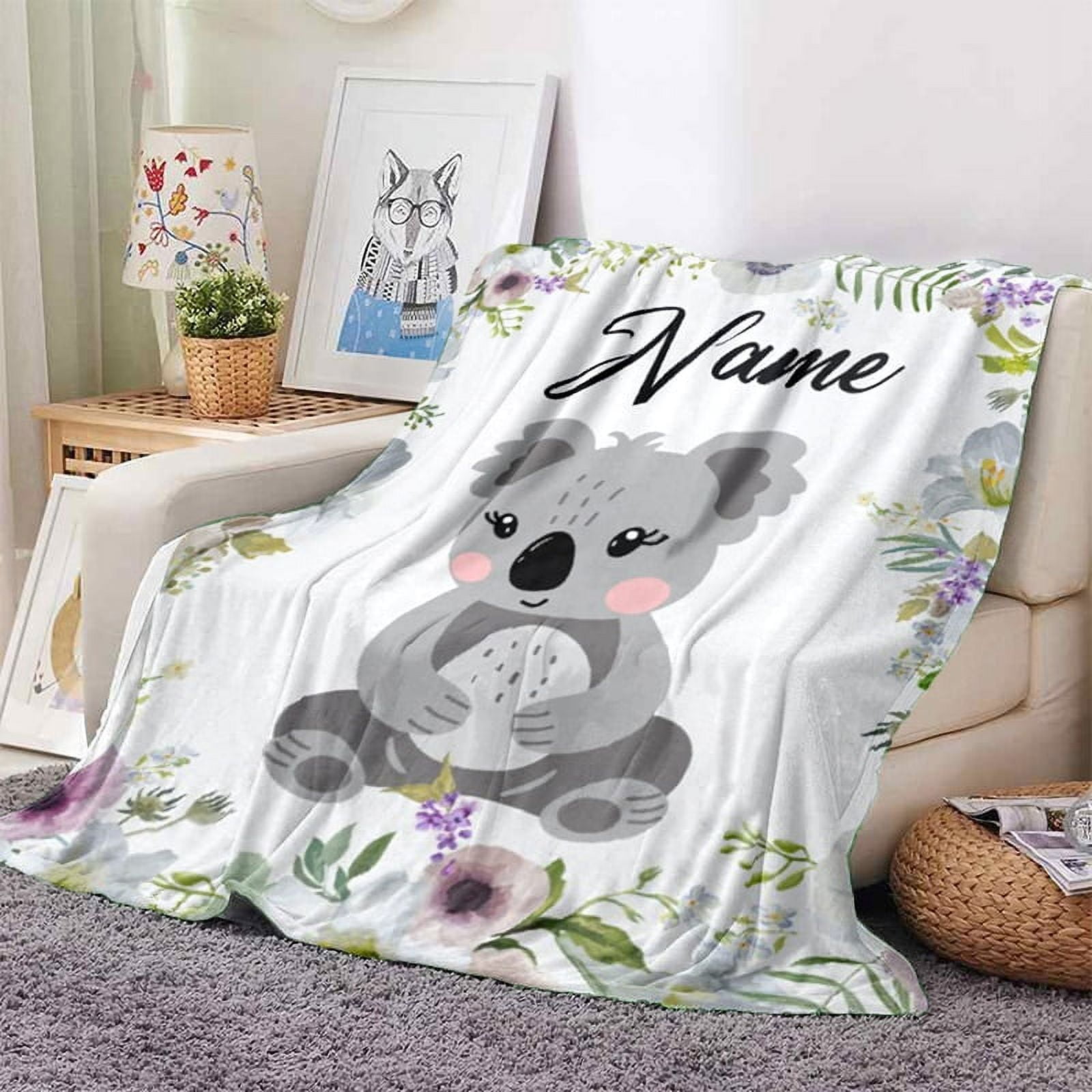 Custom Blanket Custom Name Blanket Teens Girl Boy Personalized Family