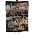 thumbnail image 1 of Custom Blanket Design Your Name Personalized Blankets Customized Gifts (Colorful, 40"x30"), 1 of 6