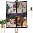 thumbnail image 1 of Custom Blanket Gifts for MOM, Customized Blankets with Photos, Make a Personalized Bed Throws to My Mom for Mothers Day, Custom Souvenir Throw Blanket for Best Mom Ever Blankets, 1 of 5