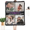 thumbnail image 1 of Custom Blanket Gifts for MOM, Customized Blankets with Photos, Make a Personalized Bed Throws to My Mom for Mothers Day, Custom Souvenir Throw Blanket for Best Mom Ever Blankets, 1 of 5