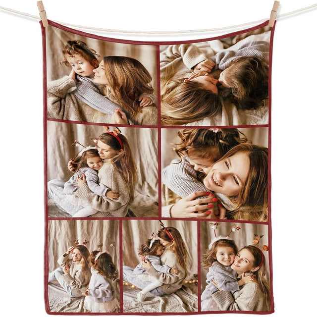 Custom Blanket Gifts for Women Custom Blanket with Picture