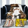 thumbnail image 1 of Custom Blanket Personalised Blanket with Photos Text.Custom Blanket with 1-9 Photo Collages.Flannel Blankets for Family Birthday Wedding Gift Fits Couch Sofa Bedroom Living Room-100cmX125cm, 1 of 6