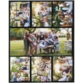 thumbnail image 1 of Custom Blanket with Photo Text Personalized Bedding Throw Blankets Customized Flannel Fleece Blankets for Family Birthday Wedding Gift Fits Couch Sofa Bedroom Living Room - 30"x40" Blankets, 1 of 5