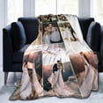 thumbnail image 1 of Custom Blanket with Photo Text Personalized Child Mother Father Christmas Halloween Lover Pet Personalized Gift Birthday Custom Picture Blanket (1Photos, 50"x40"), 1 of 6