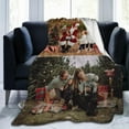 thumbnail image 1 of Custom Blanket with Photo Text Personalized Flannel Throw Blanket Birthday Anniversary Wedding Christmas Halloween Father Mother Valentines Day Gift- 30"x 40" (1Photos, 40"x30"), 1 of 6
