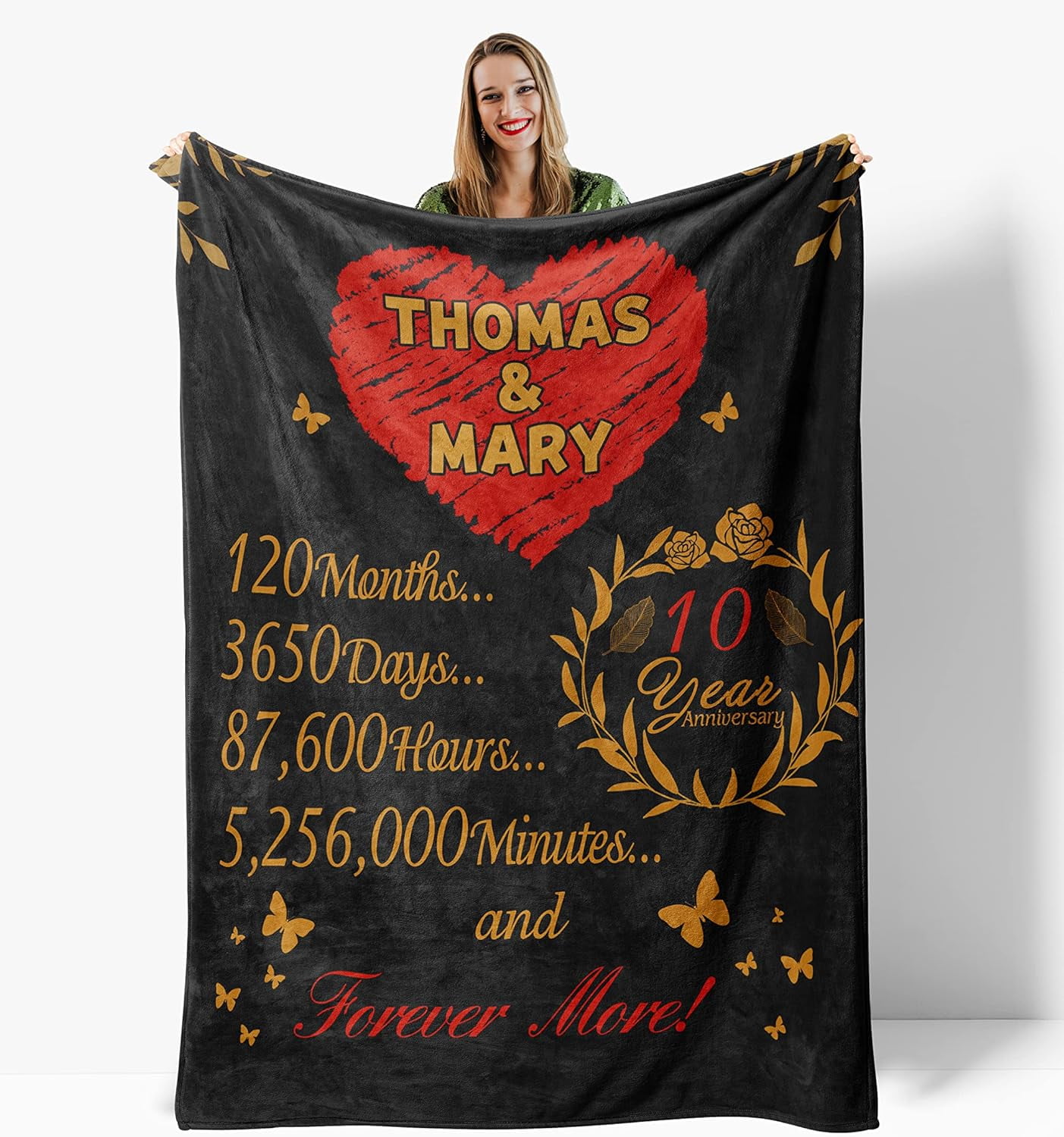 Custom Blanket with Photos Made in USA Personalized Gifts Personalized