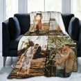 thumbnail image 1 of Custom Blanket with Photos Text, Customized Blankets with Photos Collage Customized Blankets for Family Birthday Wedding Gift, Personalized Bed Throw Blanket for Adult Child Black, 60" x 50", 1 of 6