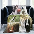thumbnail image 1 of Custom Blanket with Photos Text, Personalized Blanket Customized Throw Blankets for Family Friend Father Mother Christmas Halloween Birthday Wedding Customized Gifts for Women Men 50"x40", 1 of 6