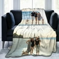 thumbnail image 1 of Custom Blanket with Photos Text, Personalized Blanket Customized Throw Blankets for Family Friend Father Mother Christmas Halloween Birthday Wedding Customized Gifts for Women Men 60"x50", 1 of 6