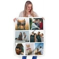thumbnail image 1 of Custom Blanket Photos and Text, Fully Customizable with Your Pictures and Message, Soft Smooth Fleece Throw, 50" x 60", 1 of 6